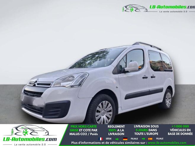 Citroen Berlingo BlueHDi 100 BVM Blanc M�tallique de 2016
