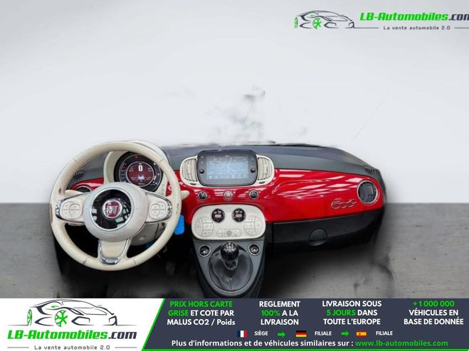 Fiat 500 1.3 Multijet 95 ch Rouge M�tallique de 2018