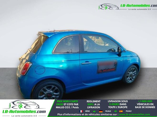 Fiat 500 1.3 Multijet 16V 95 ch BVM Bleu de 2016