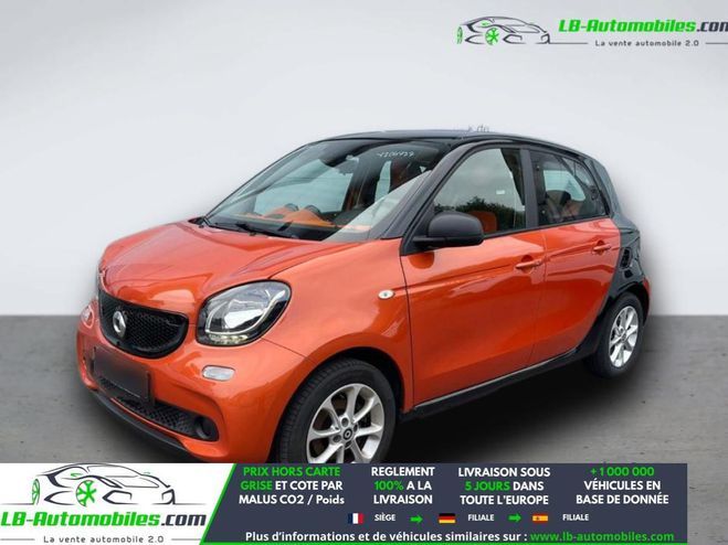 Smart Forfour 82 ch Electrique BVA Noir de 2018