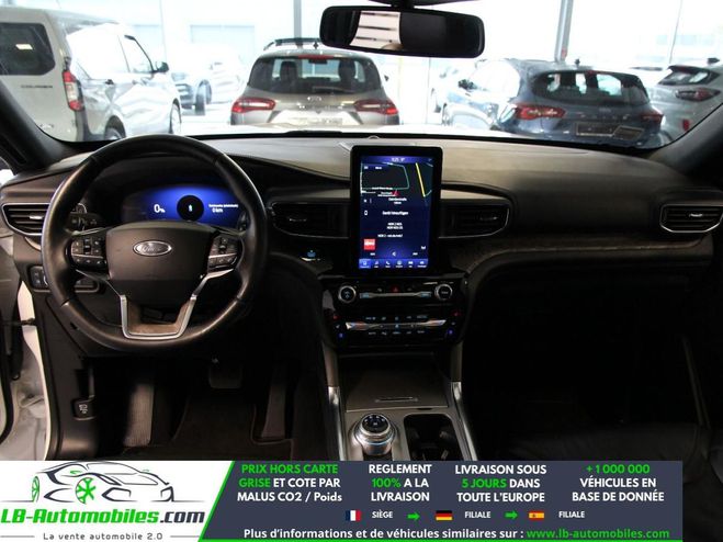 Ford Explorer 3.0 E 457 ch PHEV BVA AWD Blanc M�tallique de 2021