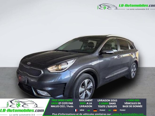 Kia Niro 1.6 GDi Hybride Rechargeable 141 ch BVA Noir de 2018