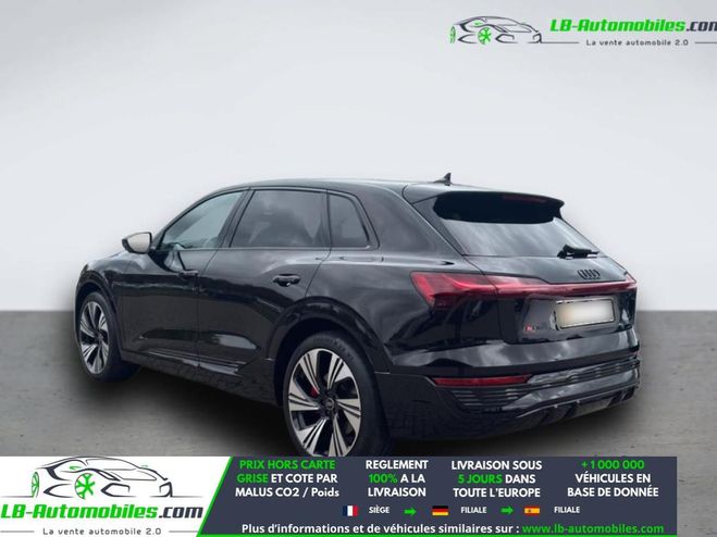 Audi Q8 e-Tron  55 408 ch 114 kWh Quattro Noir M�tallique de 2023