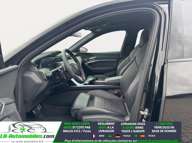 Audi Q8 e-Tron  55 408 ch 114 kWh Quattro Noir M�tallique de 2023