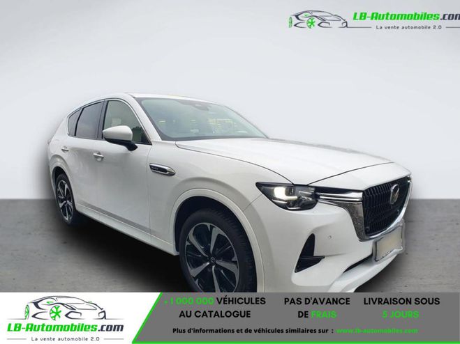 Mazda CX-60 2.5L e-SKYACTIV PHEV 327 ch 4x4 BVA Blanc M�tallique de 2022