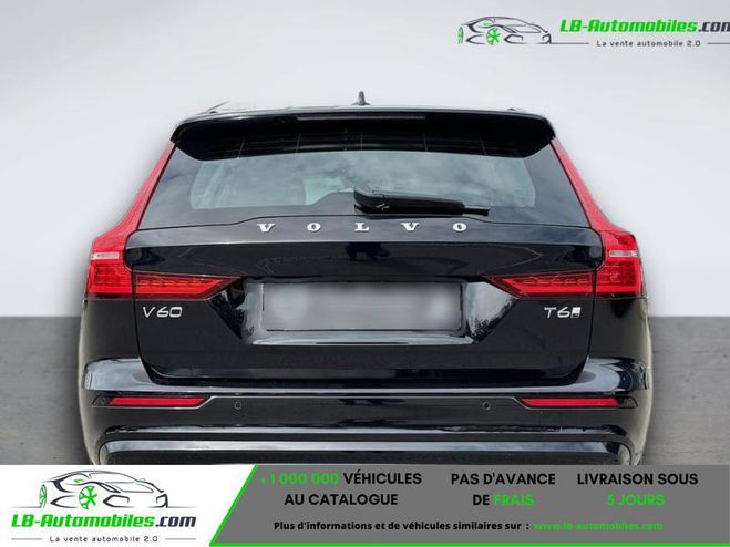 Volvo V60 T6 AWD Hybride Rechargeable 253 ch + 145 Noir M�tallis�e de 2024
