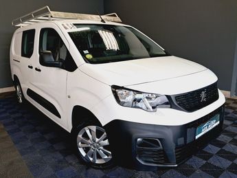  Voir d&eacute;tails -Peugeot Partner CABINE APPROFONDIE 1.5 HDI 100 CH 5 PLAC &agrave; Sannerville (14)