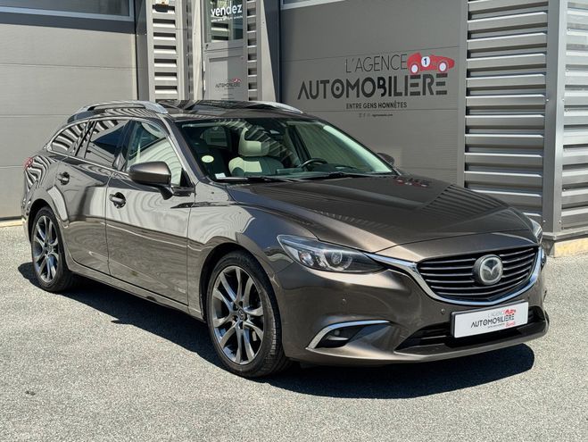 Mazda 6 FW 2.2 SKYACTIV-D 175 S�lection 4x4 BVA  Marron de 2016