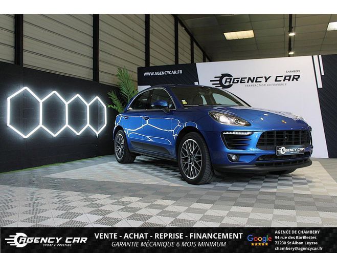 Porsche Macan S 3.0 V6 TDI - PDK/CAMERA/SIEGES CHAUFFA BLEU FONCE de 2017