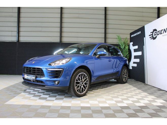 Porsche Macan S 3.0 V6 TDI - PDK/CAMERA/SIEGES CHAUFFA BLEU FONCE de 2017