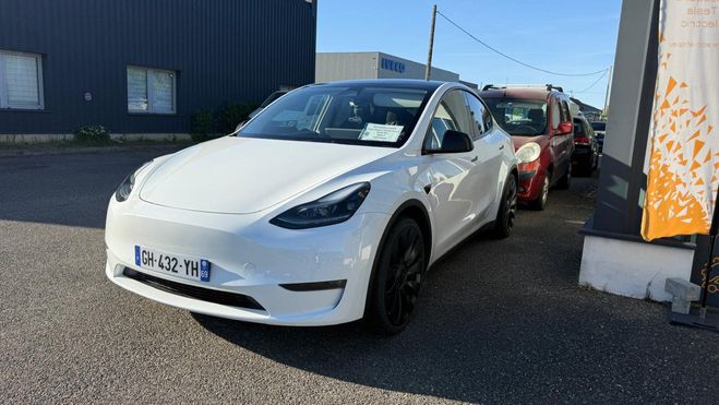 Tesla Model Y Y Performance | long range grande autono blanc nacr� de 2022