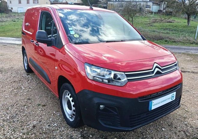 Citroen Berlingo hdi 130 cv EAT8 3places & prise 220 v ca Rouge de 2019