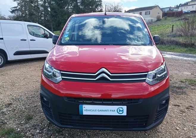Citroen Berlingo hdi 130 cv EAT8 3places & prise 220 v ca Rouge de 2019