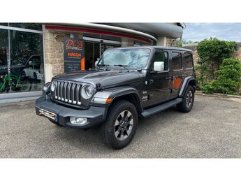 Voir d&eacute;tails -Jeep Wrangler 2.2 MultiJet - 200 - BVA 4x4 2018 Unlimi &agrave; M�con (71)