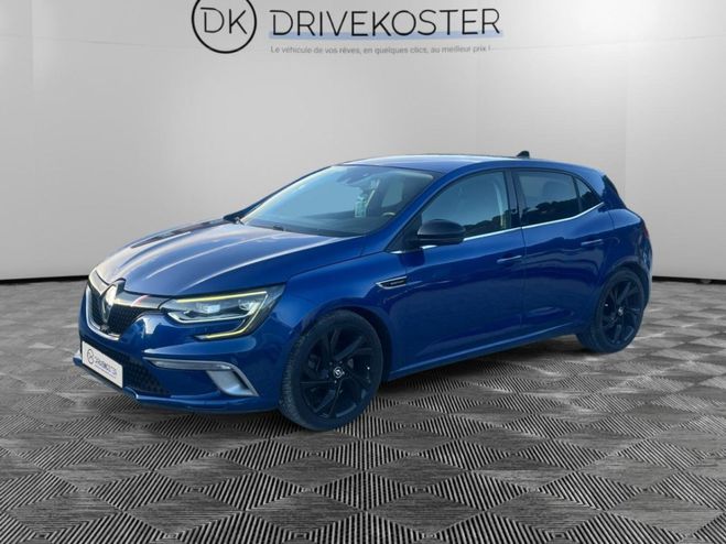 Renault Megane IV 1.6 TCe - 205 cv - BV EDC - GT BLEU de 2016