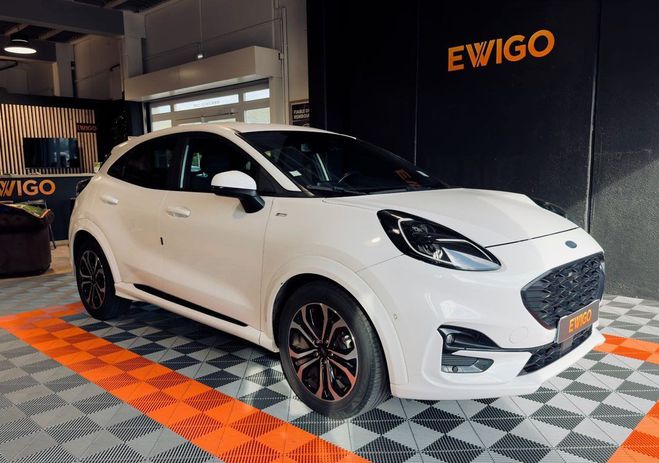 Ford Puma 1.0 ecoboost 155 hybrid mhev st-line cam Blanc de 2020