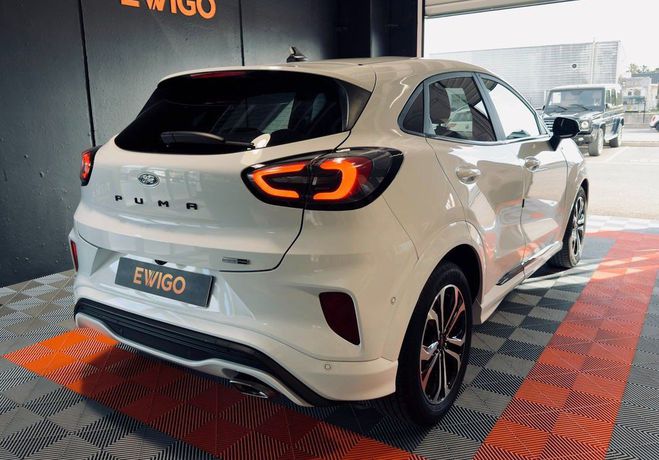 Ford Puma 1.0 ecoboost 155 hybrid mhev st-line cam Blanc de 2020