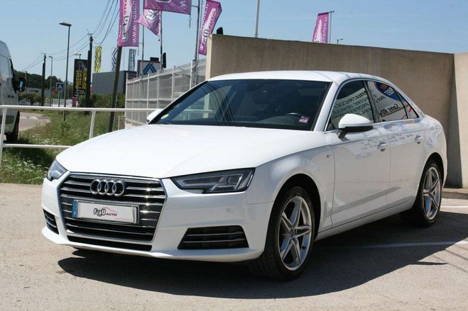 Audi A4 2.0 TDI 150CH S LINE BLANC de 2016
