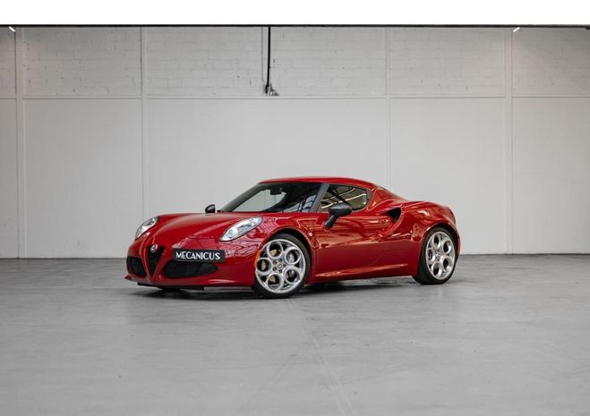 Alfa romeo 4C  Rouge de 2017