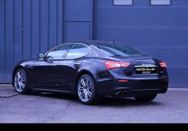 Maserati Ghibli 3.0 V6 275ch Start-Stop Diesel Noir de 2016