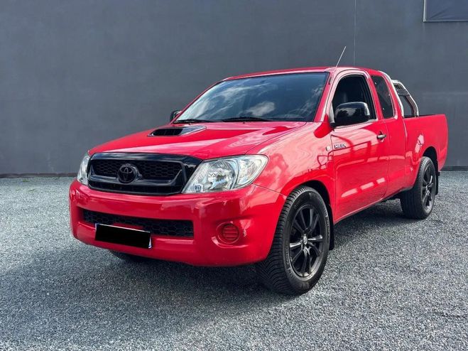 Toyota Hilux SOCIETE 2.5 D4D 120 GARANTIE 1 AN Rouge de 2010