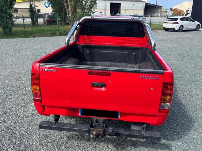 Toyota Hilux SOCIETE 2.5 D4D 120 GARANTIE 1 AN Rouge de 2010