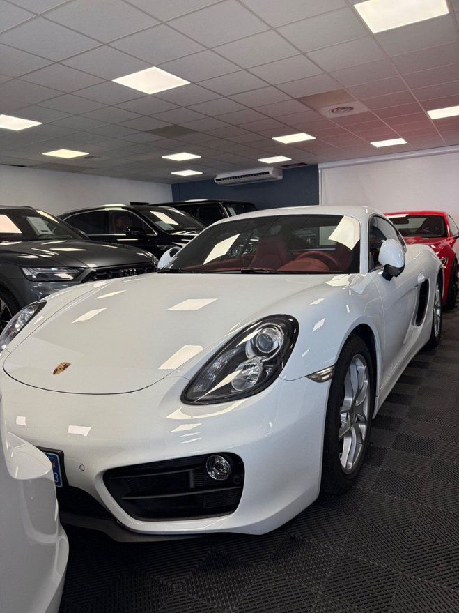 Porsche Cayman 981 2.7 1ere Main Origine France PDK 275 Blanc de 2014
