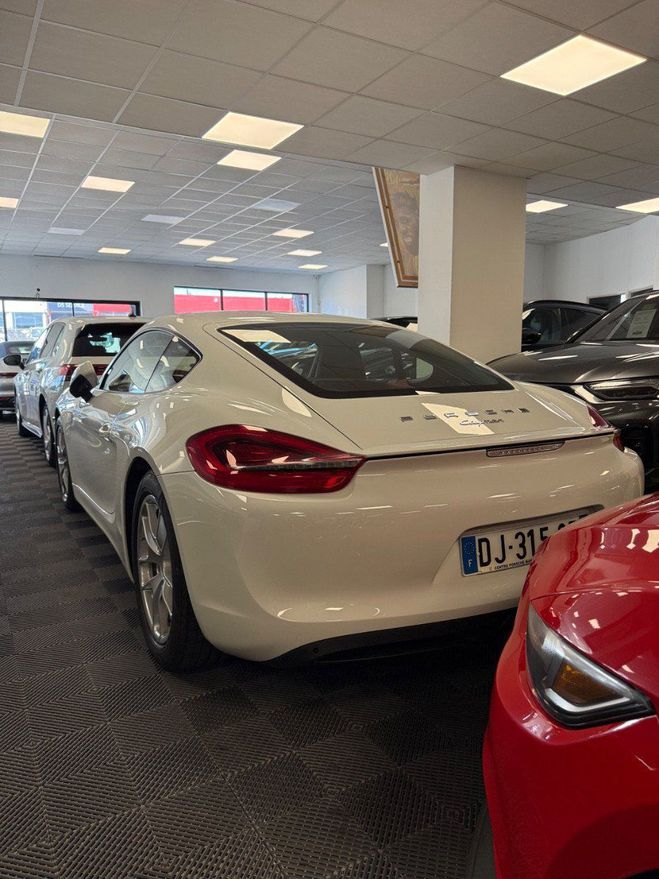 Porsche Cayman 981 2.7 1ere Main Origine France PDK 275 Blanc de 2014