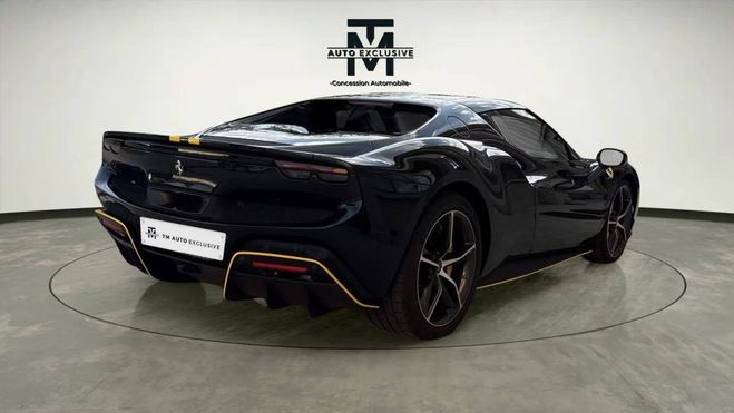 Ferrari 296 GTB 3.0 Turbo V6 Hybride 830 ch Noir de 2024