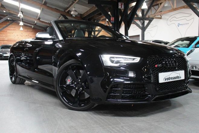 Audi RS5 CABRIOLET PHASE 2 (2) 4.2 V8 FSI 450 QUA Noir de 