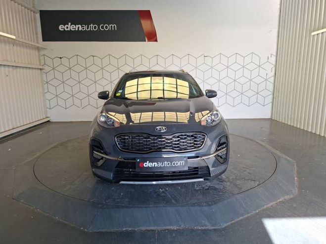 Kia Sportage 1.6 CRDi 115 ISG 4x2 BVM6 GT Line gris de 2019