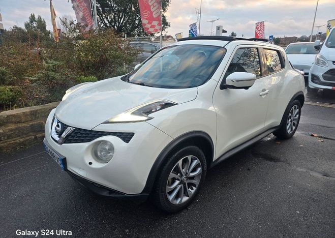 Nissan Juke Tekna 1.5l dci 110 GARANTIE Blanc de 2015