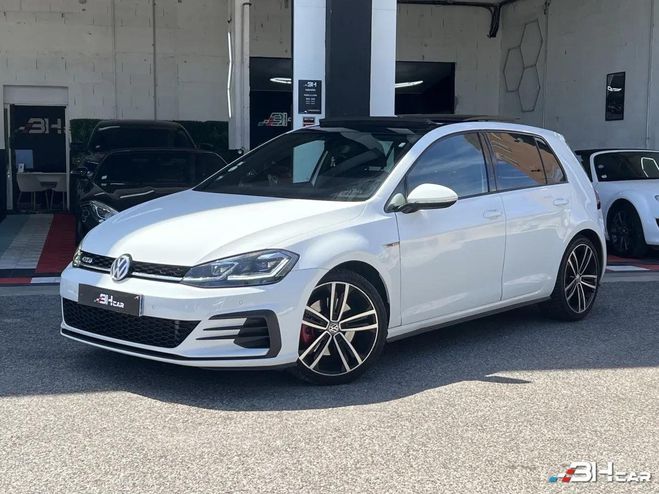 Volkswagen Golf 2.0 TDI 184cv GTD / SUIVI D'ENTRETIEN /  Blanc de 2018