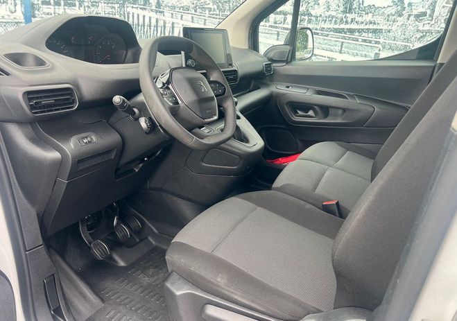 Peugeot Partner 11625 ht 100 cv 3 places ASPHALT Connect Blanc de 2022