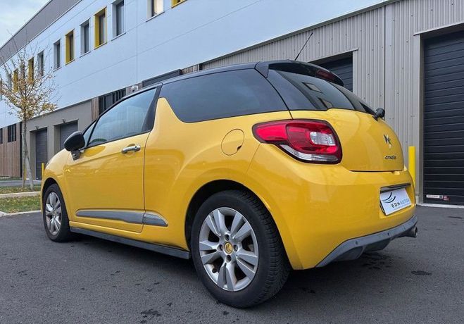 Citroen DS3 1.6 VTI 120 ULTRA PRESTIGE BVA Jaune de 2012