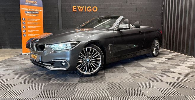 BMW Serie 4 cabriolet 2.0 420 i 185 sport bva harman Gris de 2019