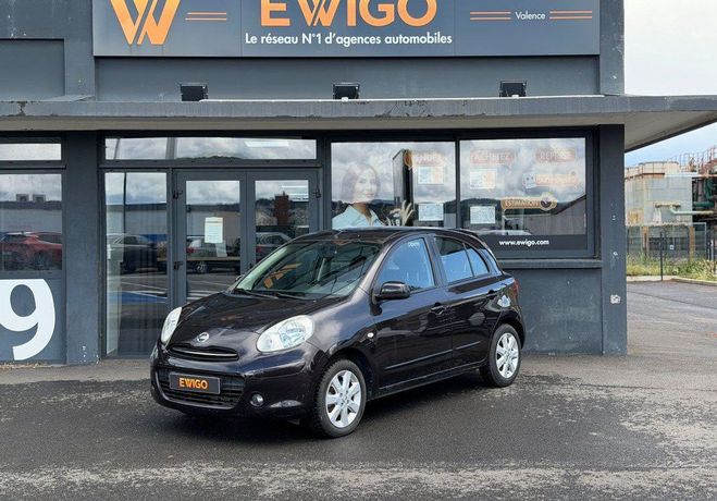 Nissan Micra 1.2 80ch chaine de distribution radar av Noir de 2011