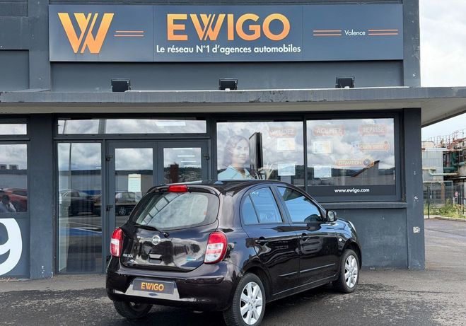 Nissan Micra 1.2 80ch chaine de distribution radar av Noir de 2011