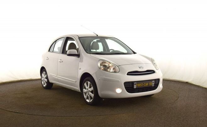 Nissan Micra 1.2 80CH CONNECT EDITION BVA 5P Blanc de 2011