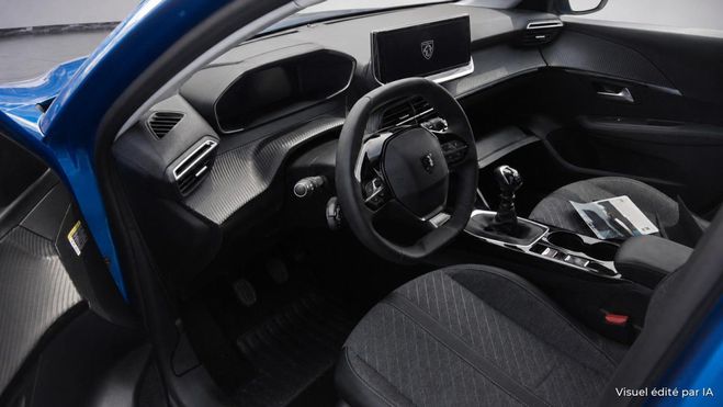 Peugeot 208 1.2 100 Allure - Pack Navigation - Acces Bleu Vertigo de 2024