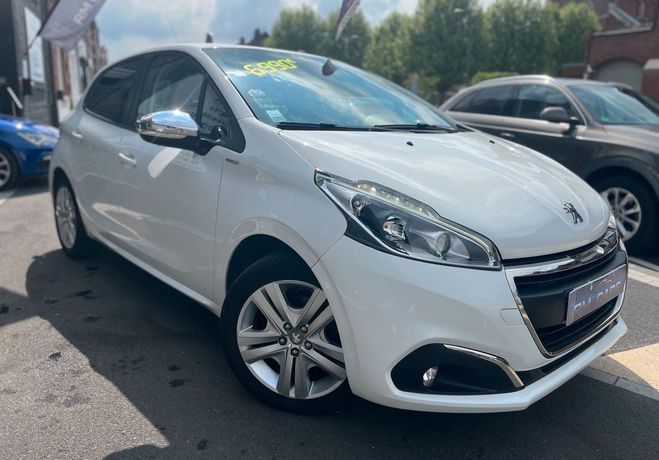 Peugeot 208 1.2 Essence 82 ch Style Blanc de 2017