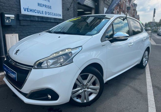 Peugeot 208 1.2 Essence 82 ch Style Blanc de 2017