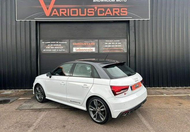 Audi S1 SPORTBACK 2.0 TFSI 231CH QUATTRO Blanc de 2014