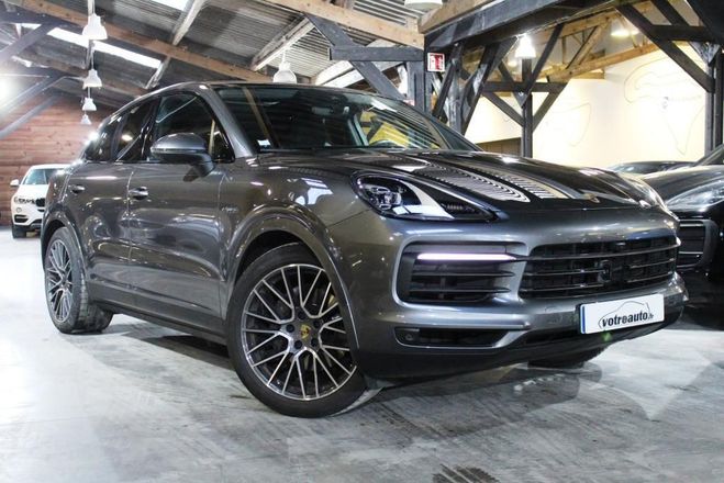 Porsche Cayenne III COUPE 3.0 V6 E-HYBRID 462 Gris Fonce de 