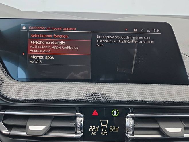 BMW Serie 1 118i 136 ch DKG7 M Sport 5p SKYSCRAPER GRAU METALLIC de 2022