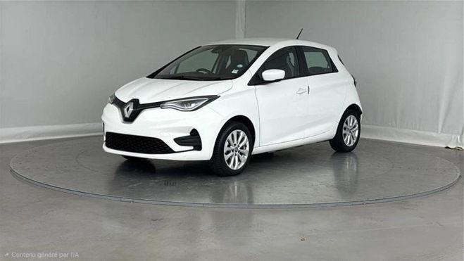 Renault Zoe R110 E-TECH ZE 110 69PPM 40KWH ACHAT-INT Blanc de 2021