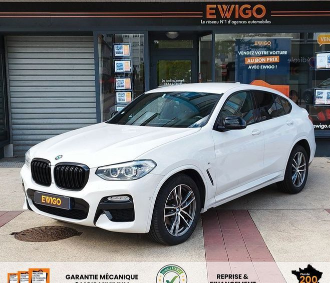 BMW X4 2.0 d 190ch m sport xdrive bva sieges ch Blanc de 2018