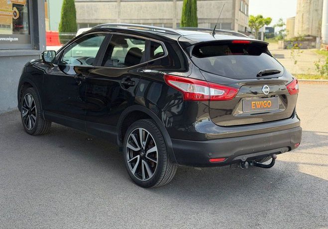 Nissan Qashqai 1.5 dci 110 tekna toit pano- sieges cuir Noir de 2017