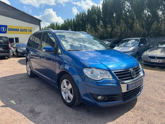 Volkswagen Touran Movie Bleu de 2008