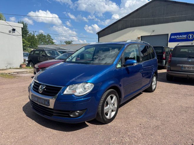Volkswagen Touran Movie Bleu de 2008